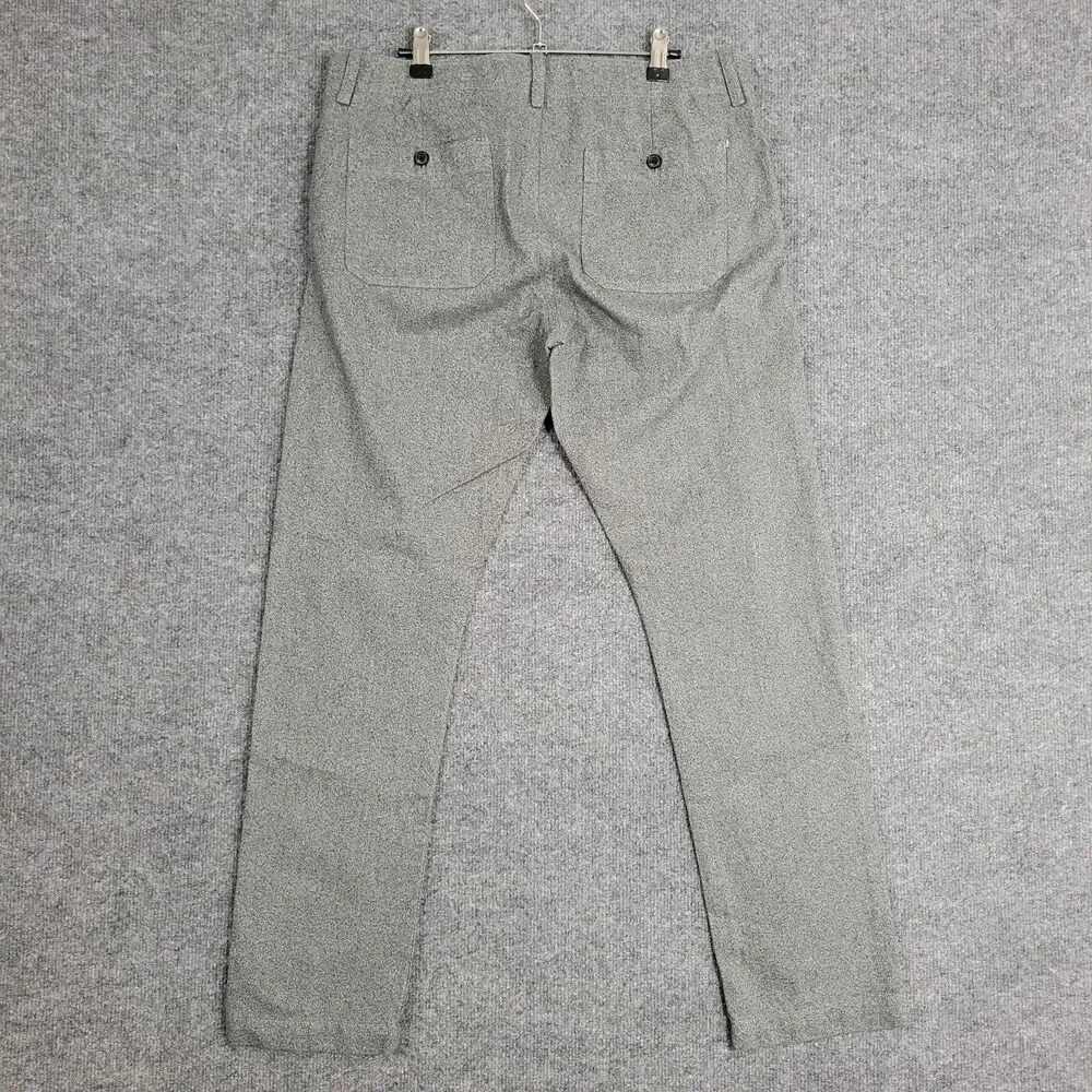 NWT BANANA REPUBLIC Gray Fulton Skinny Heritage Collection Twill Pant SIZE 32x30